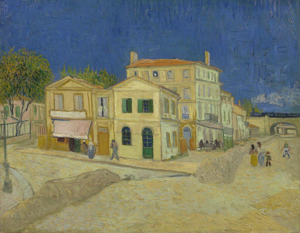 Vincent Van Gogh's The Yellow House (The Street), 1888