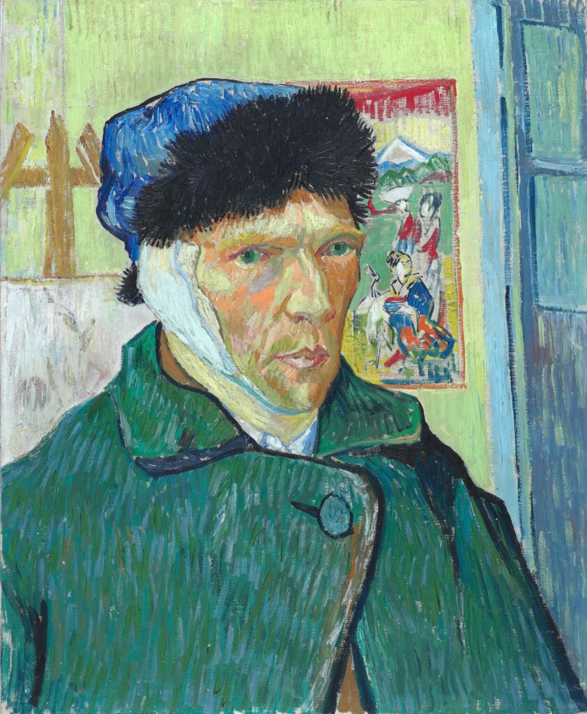 vincent van gogh bandaged ear self potrait
